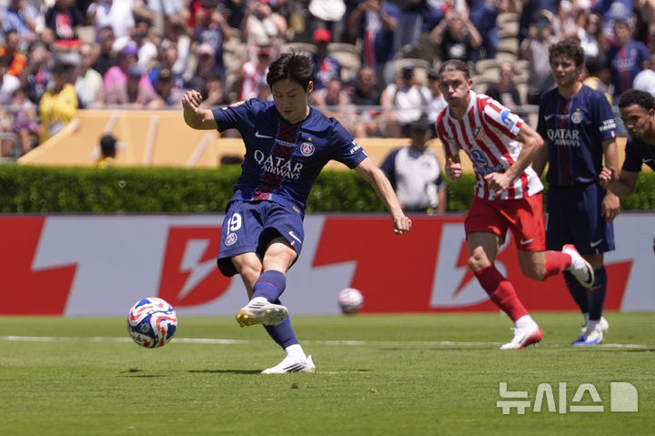 PSG 이강인, 클럽월드컵 데뷔전 골