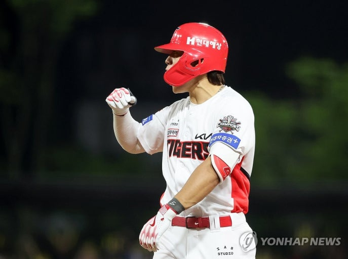 김도영, 복귀 홈런 폭발