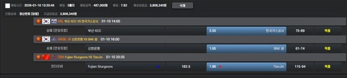 처음으로 3폴 적중했는데 환전 대기 걸어놓고 취소 엔딩