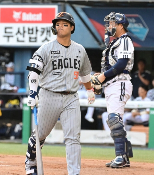 100억 FA 강백호 왜 또 빠졌나…김경문 직접 답했다
