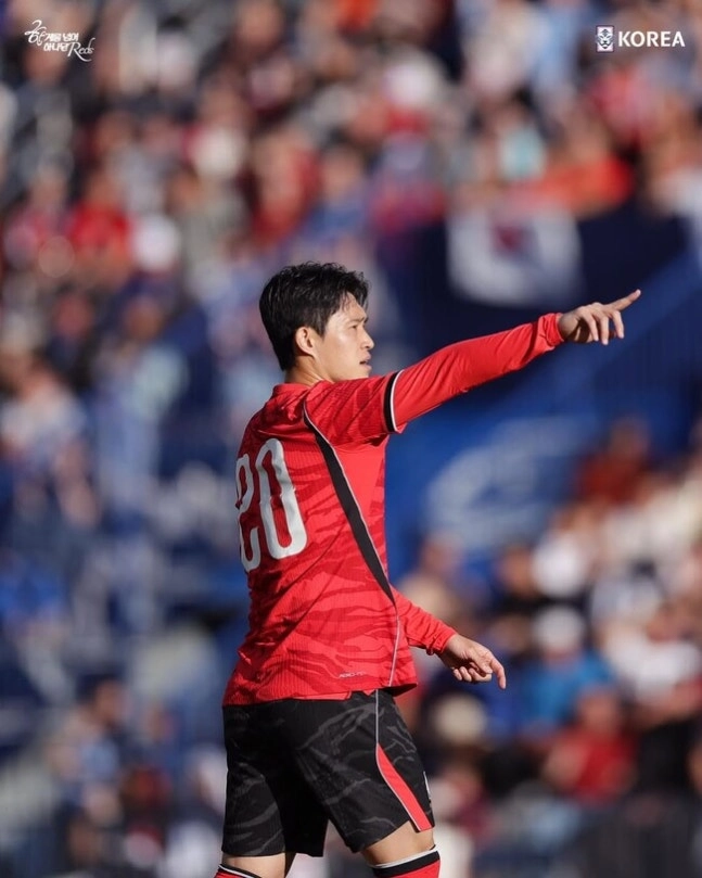 '왼발 마법사' 이동경, 아웃프런트 택배 크로스 쾅!