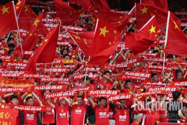 中 혼자 운다, '한국·일본·호주·카타르' 亞 축구 월드컵 무패 행진에 '한숨'